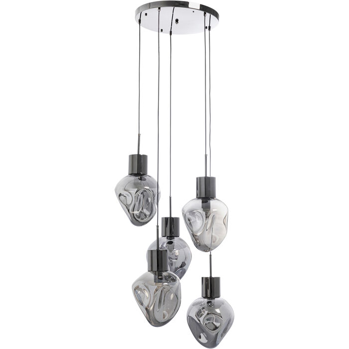 lampa Supernova, lampa Kare, lampa z pięcioma kloszami, lampa wisząca, nowoczesna lampa, wyjątkowy design, nowoczesny design