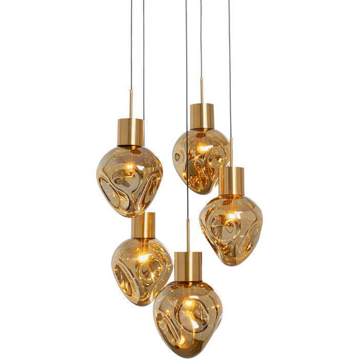 lampa Supernova, lampa Kare, lampa z pięcioma kloszami, lampa wisząca, nowoczesna lampa, wyjątkowy design, nowoczesny design