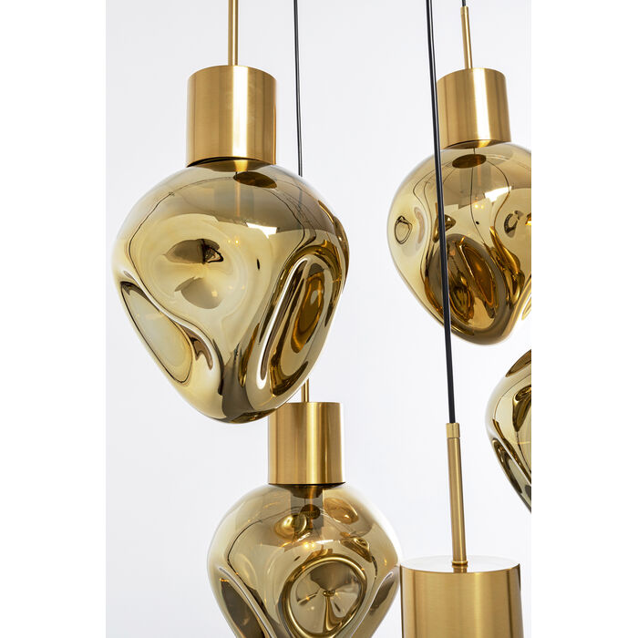 lampa Supernova, lampa Kare, lampa z pięcioma kloszami, lampa wisząca, nowoczesna lampa, wyjątkowy design, nowoczesny design