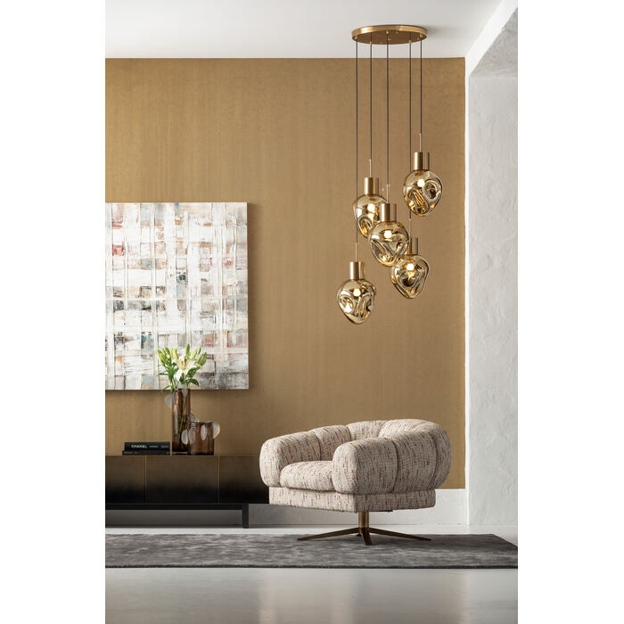 lampa Supernova, lampa Kare, lampa z pięcioma kloszami, lampa wisząca, nowoczesna lampa, wyjątkowy design, nowoczesny design