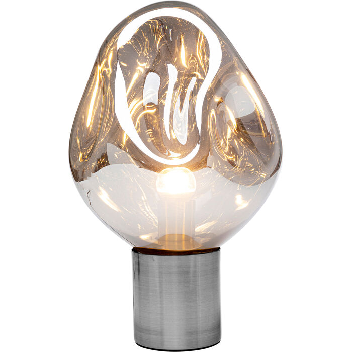 lampa Supernova, lampa Kare, lampa ze szklanym kloszem, lampa stołowa, nowoczesna lampa, wyjątkowy design, nowoczesny design