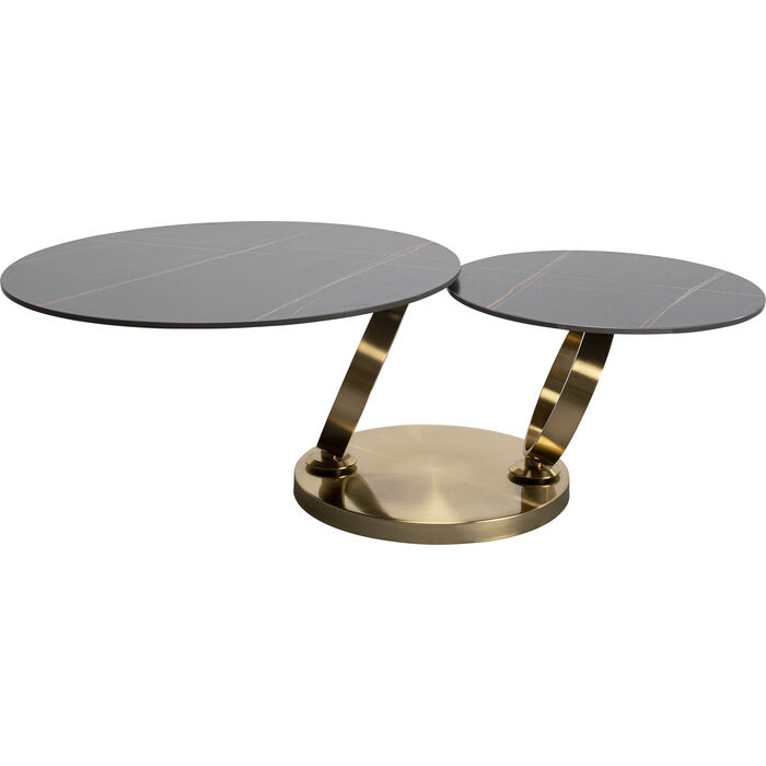 stolik kawowy, stolik obrotowy, stolik nowoczesny, stolik z ceramicznym blatem, stolik designerski, stolik kawowy Beverly Gold