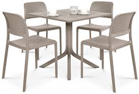 Krzesło Bora Bistot Tortora minimalizm prostota nowoczesność ogród taras