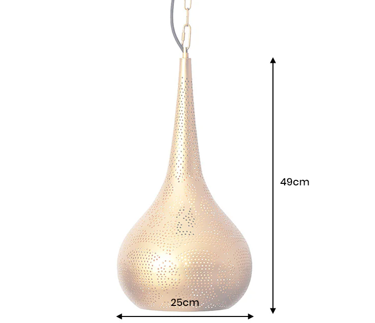 lampa Orient Living, lampa wisząca orientalna, lampa złota, lampa egzotyczna, lampa ażurowa, lampa orientalna do salonu, lampa orientalna do sypialni