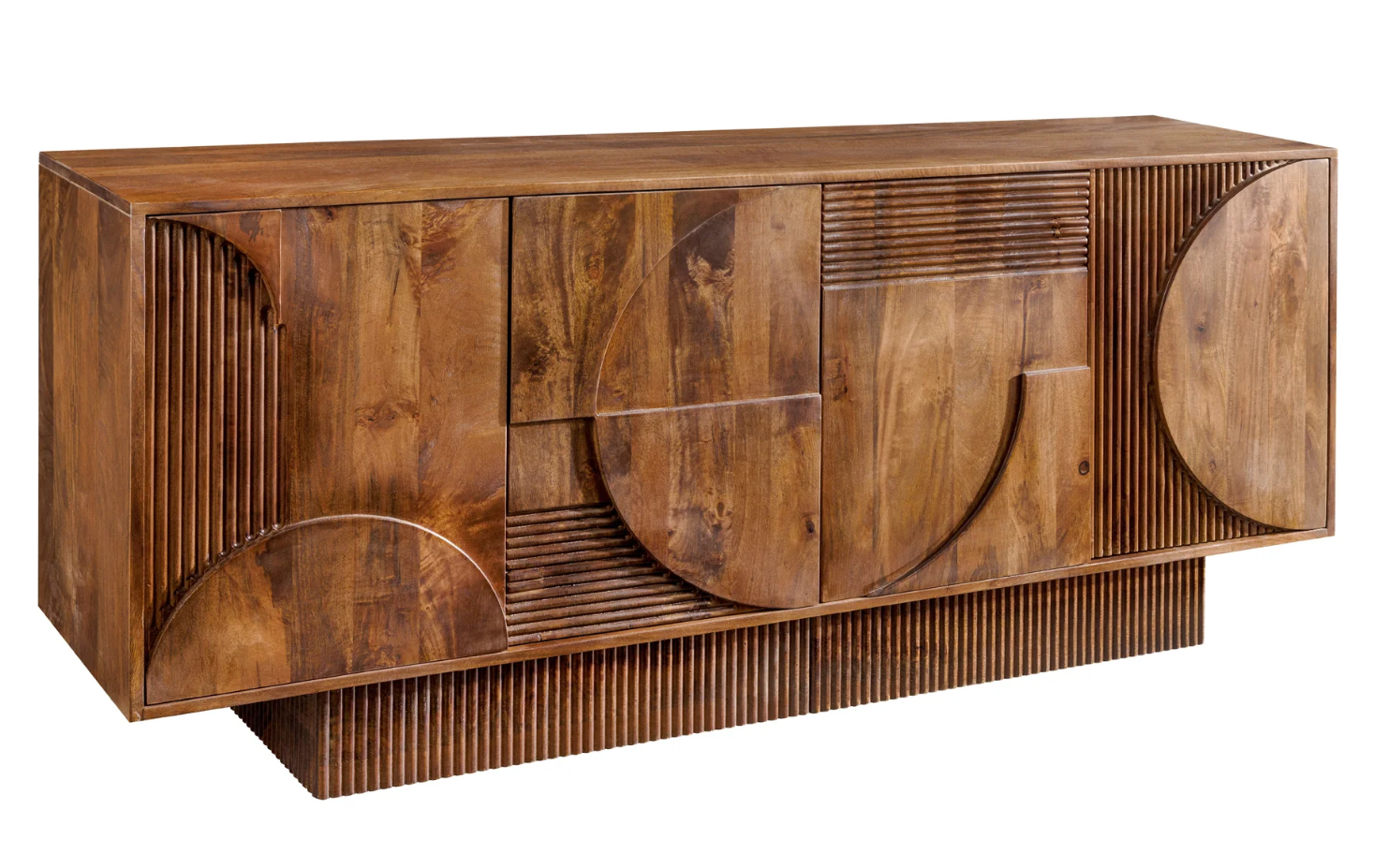 komoda art deco, komoda drewniana, komoda z drewna mango, meble art deco, drewniana komoda do salonu, komoda z rzeźbionymi frontami, komoda designerska, komoda nowoczesna