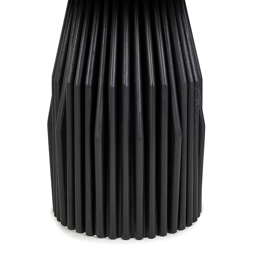 stół jadalniany Levante, stół z marmuru Black Marine, stół czarny marmur, stół z drewna mango, stół designerski do jadalni, stół nowoczesny i elegancki, stół rzeźbiona podstawa