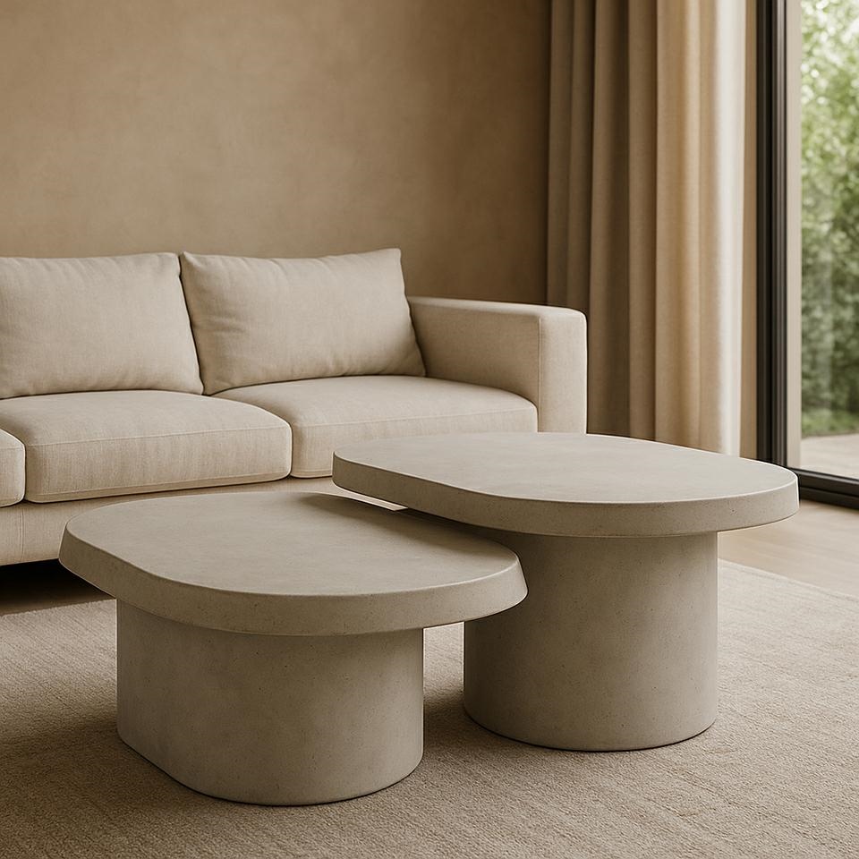 stolik kawowy OTTO, zestaw stolików kawowych, stolik beżowy MDF, stolik nowoczesny, stolik designerski, stolik funkcjonalny, stolik kompaktowy, stolik do salonu, stolik do biura, stolik elegancki