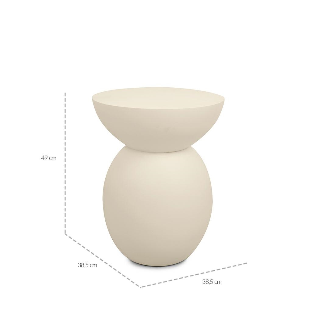 stolik kawowy Arene, stolik beżowy MDF, stolik nowoczesny, stolik designerski, stolik minimalistyczny, stolik dekoracyjny do salonu, stolik pomocniczy, stolik artystyczny, stolik harmonijny, stolik rzeźbiarski