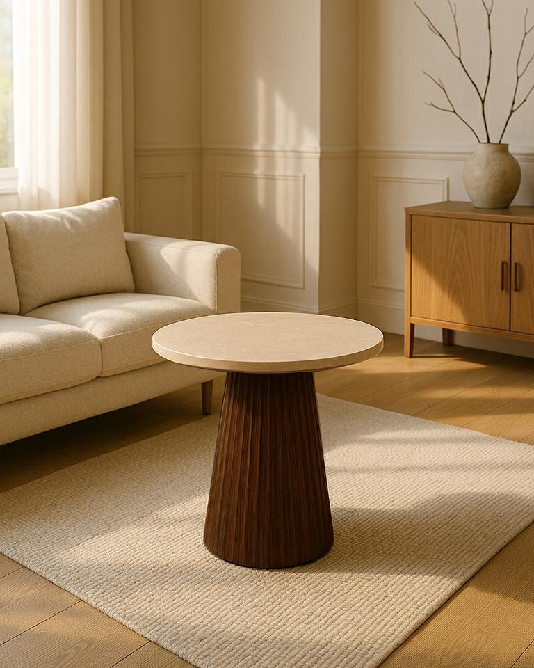 stolik Argentina, stolik marmur i drewno, stolik z marmurowym blatem, stolik drewno mango, stolik nowoczesny, stolik designerski, stolik elegancki, stolik luksusowy, stolik do salonu