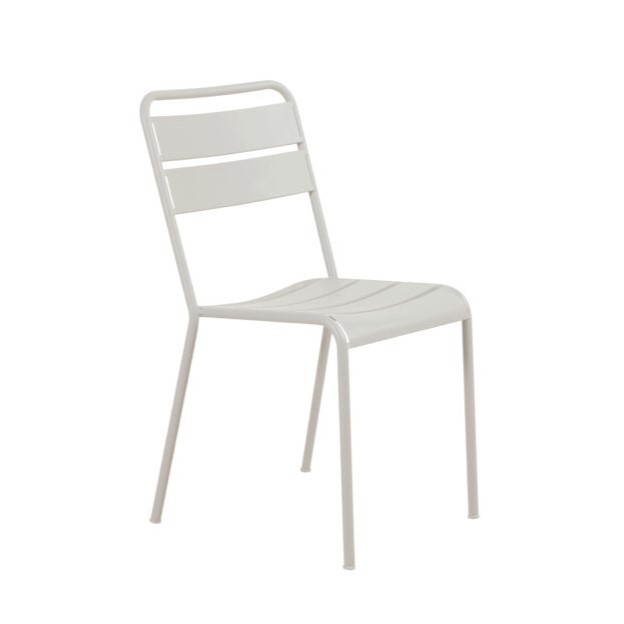 krzesło Twist, Vermobil Twist, krzesło stalowe, krzesło ogrodowe stalowe, krzesło retro, krzesło w stylu retro, krzesło z podłokietnikami, krzesło bez podłokietników, krzesło sztaplowane, designerskie krzesło ogrodowe, włoskie meble ogrodowe