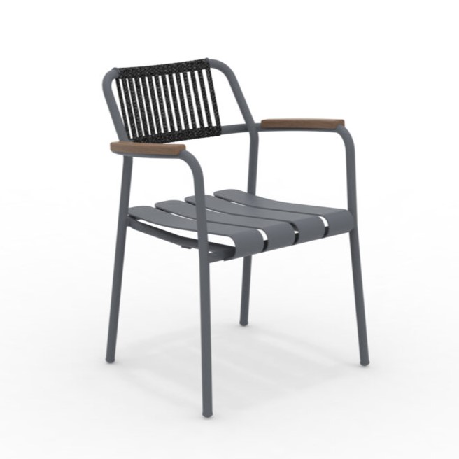 krzesło Verdea, krzesło Vermobil, krzesło aluminiowe, krzesło sztaplowane, krześło outdoorowe, krzesło odporne na warunki atmosferyczne, krzesło tarasowe