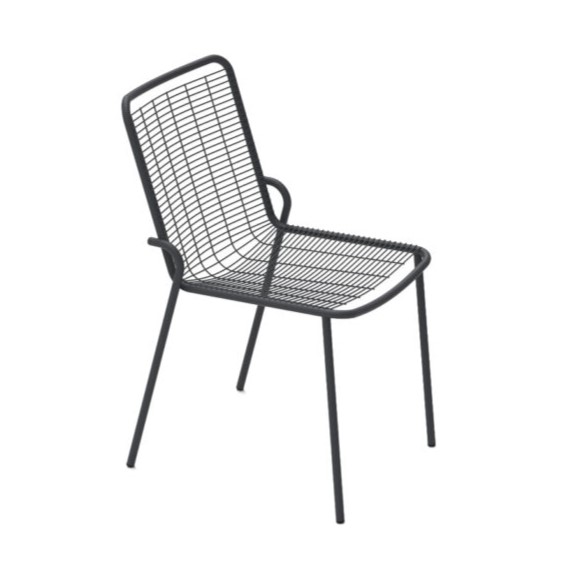 krzesło Roma, krzesło Vermobil, krzesło metalowe, krzesło sztaplowane, krzesło outdoorowe, krzesło odporne na warunki atmosferyczne, krzesło tarasowe