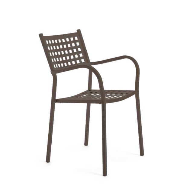 krzesło Alice, krzesło Vermobil, krzesło metalowe, krzesło sztaplowane, krzesło ogrodowe, krzesło outdoorowe, krzesło tarasowe, krzesło do ogródka restauracyjnego