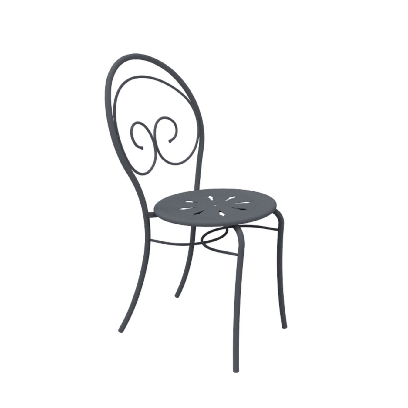 krzesło Mimmo, krzesło Vermobil, krzesło włoskie, włoski design, krzesło metalowe, krzesło ogrodowe, krzesło tarasowe, krzesło sztaplowane, krzesło do ogródka restauracyjnego