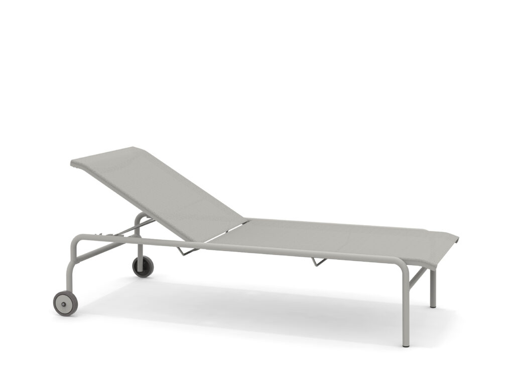 leżak Miami, leżak Vermobil, leżak ogrodowy, leżak metalowy, leżak rozkładany, włoski design, włoskie meble