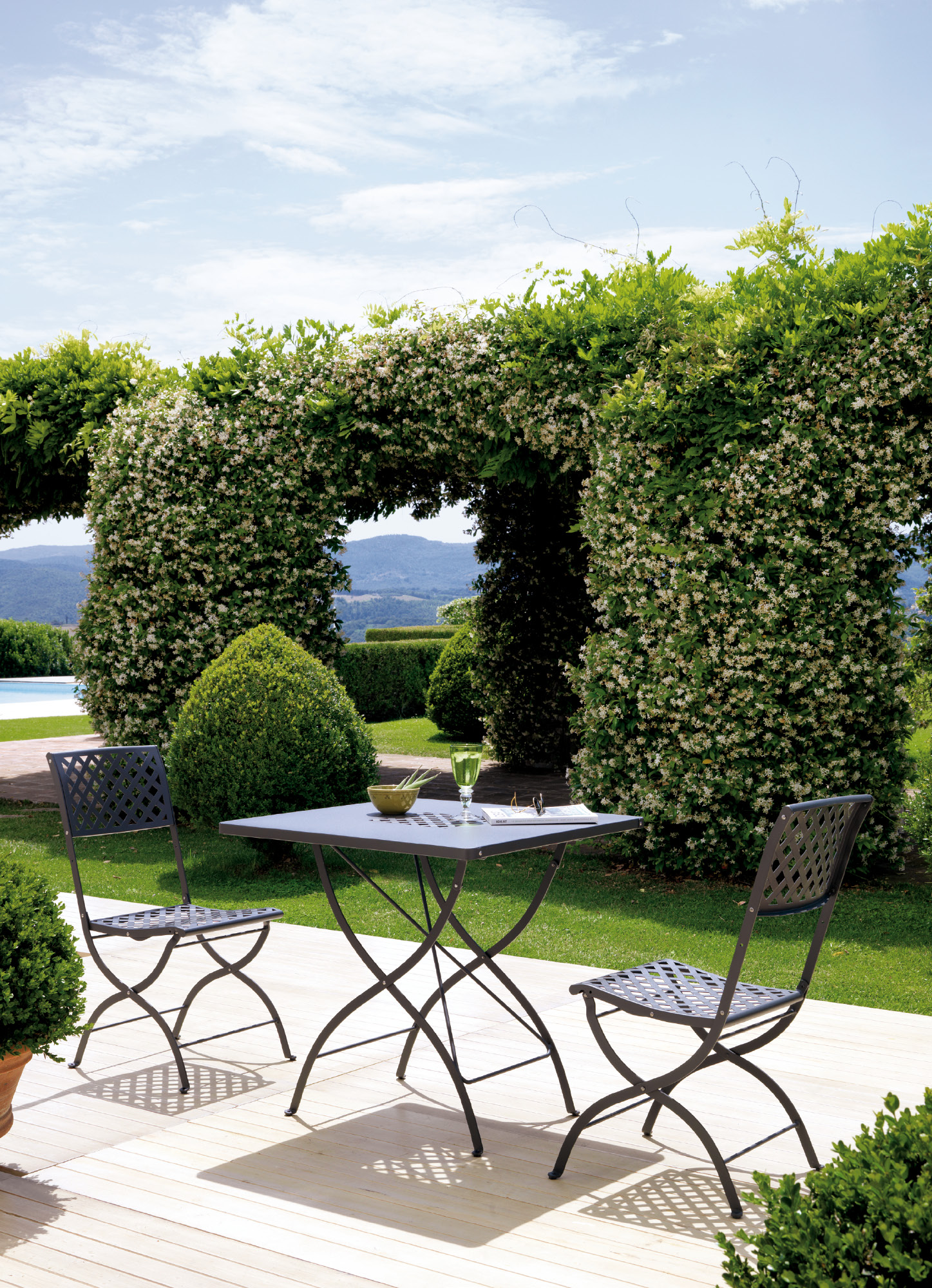 krzesło Springtime, krzesło składane, krzesło ogrodowe, krzesło outdoorowe, krzesło metalowe, krzesło ażurowe, krzesło ogrodowe, krzesło do restauracji