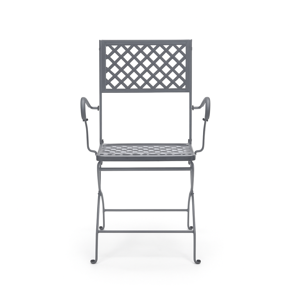 krzesło Springtime, krzesło składane, krzesło ogrodowe, krzesło outdoorowe, krzesło metalowe, krzesło ażurowe, krzesło ogrodowe, krzesło do restauracji