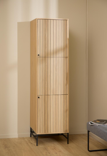 szafa Albany, szafa Actona, szafa dąb, szafa do sypialni, nowoczesna szafa, szafa w stylu skandynawskim, szafa lamele