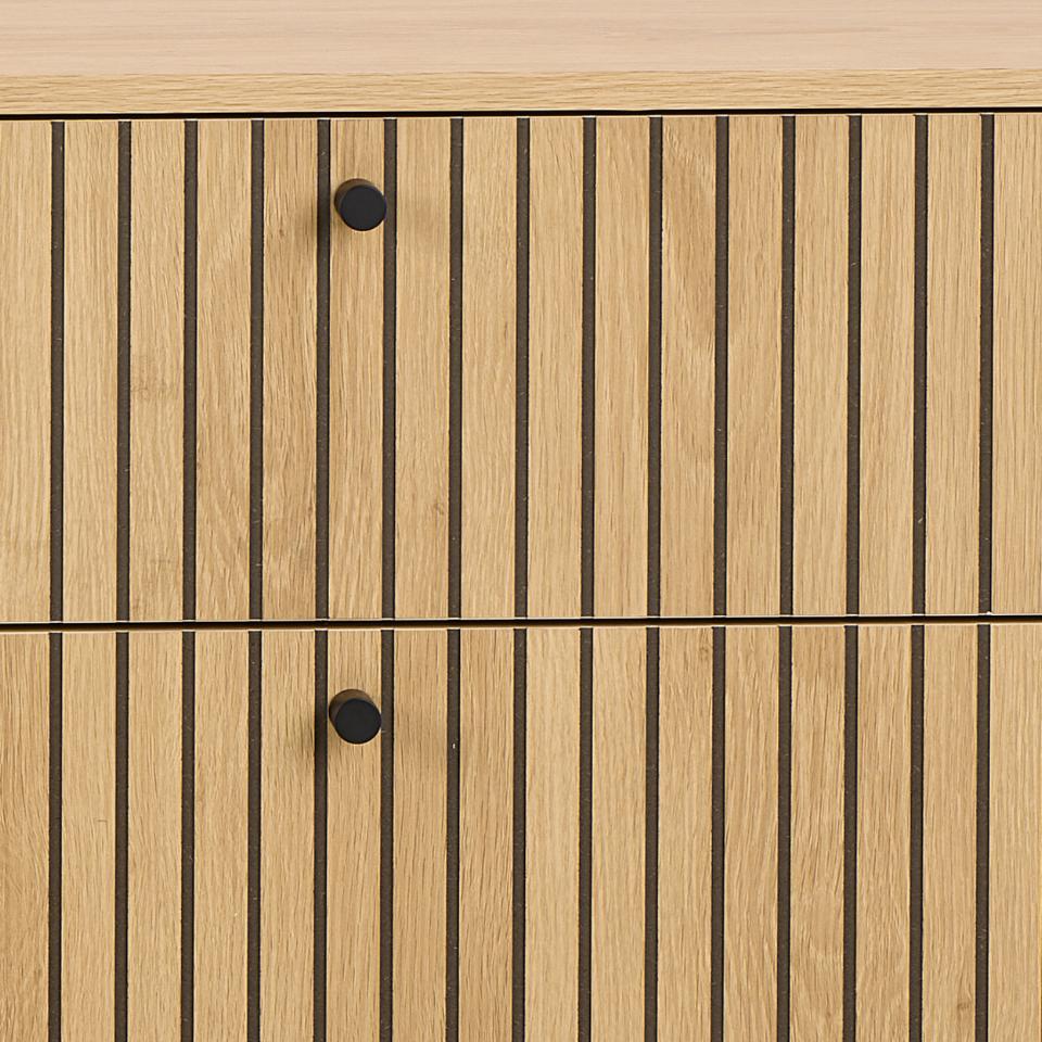 komoda Albany, komoda Actona, komoda dąb, komoda do sypialni, komoda do salonu, nowoczesna komoda, komoda w stylu skandynawskim, komoda lamele