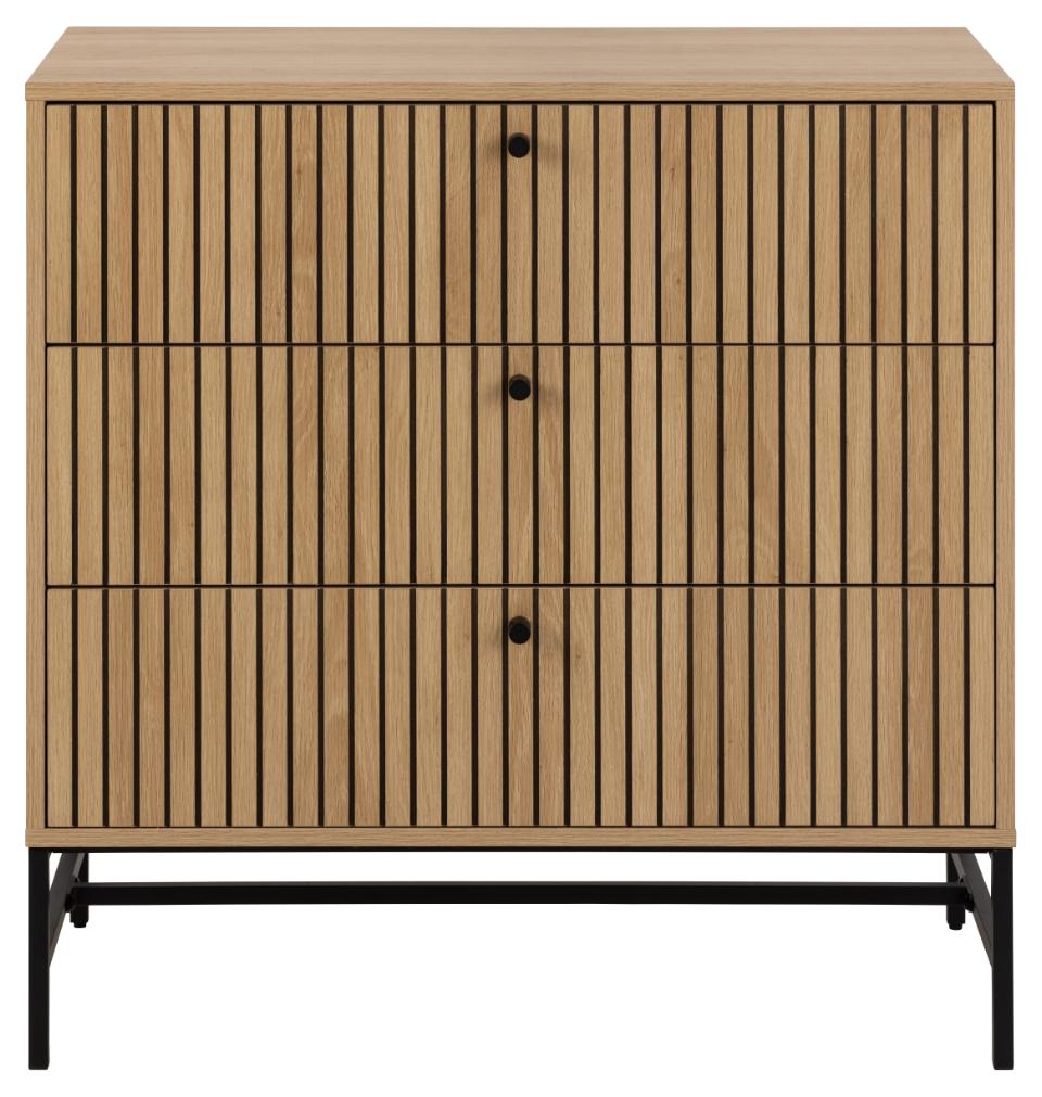 komoda Albany, komoda Actona, komoda dąb, komoda do sypialni, komoda do salonu, nowoczesna komoda, komoda w stylu skandynawskim, komoda lamele