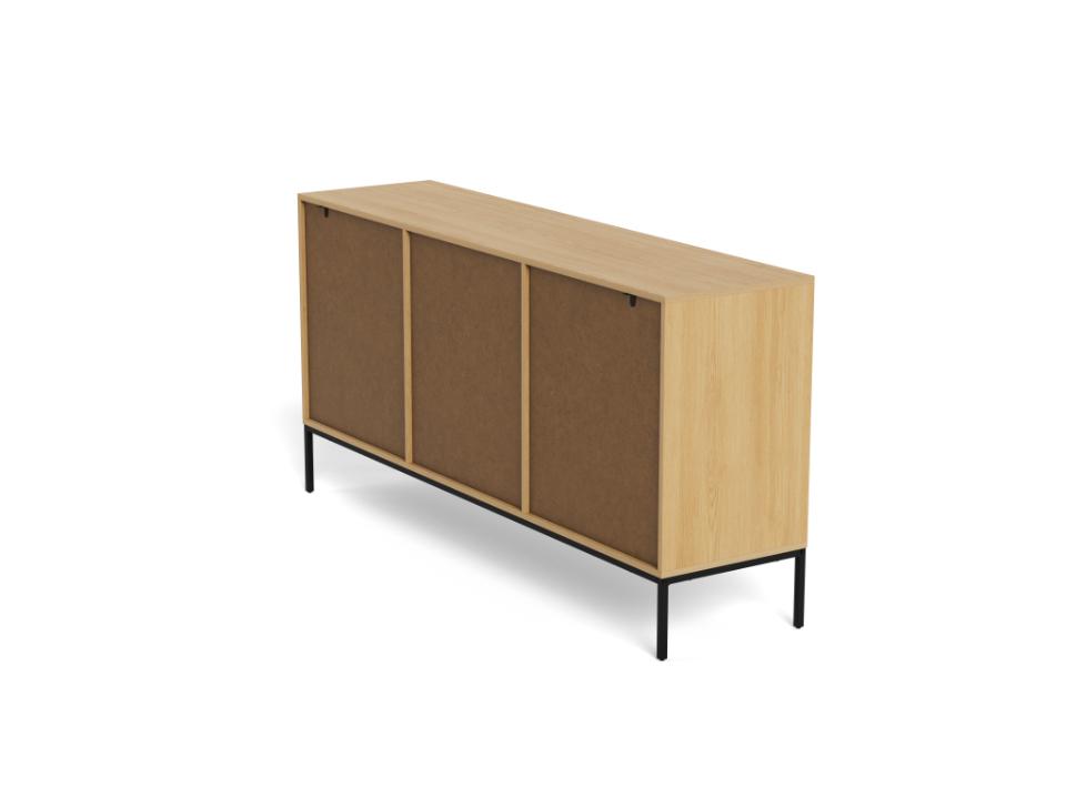 komoda Palmdale, komoda Actona, komoda imitacja dębu, komoda do salonu, komoda do sypialni, komoda w stylu boho, minimalistyczna komoda