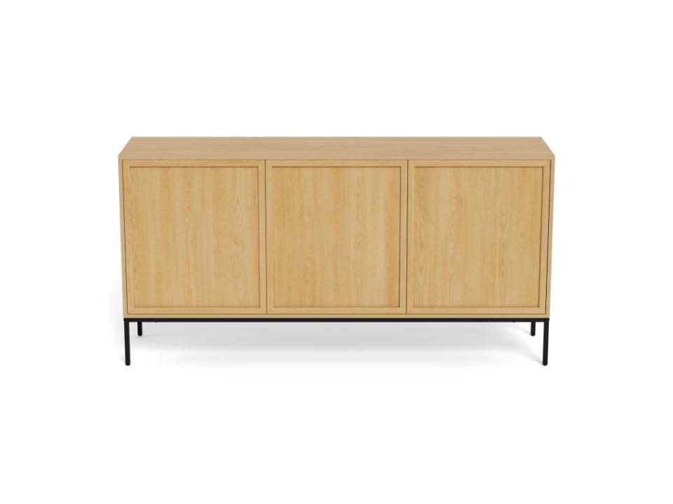 komoda Palmdale, komoda Actona, komoda imitacja dębu, komoda do salonu, komoda do sypialni, komoda w stylu boho, minimalistyczna komoda