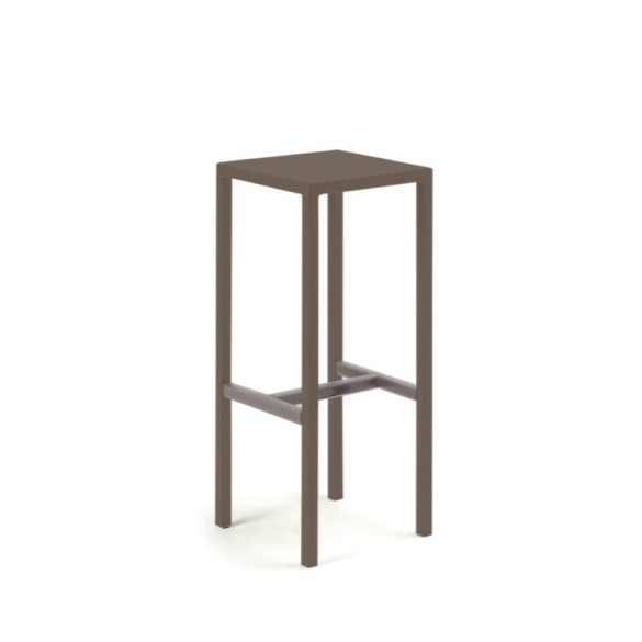 hoker Seaside, hoker Vermobil, hoker metalowy, hoker outdoorowy, hoker minimalistyczny, włoski design, hoker na taras, hoker do restauracji