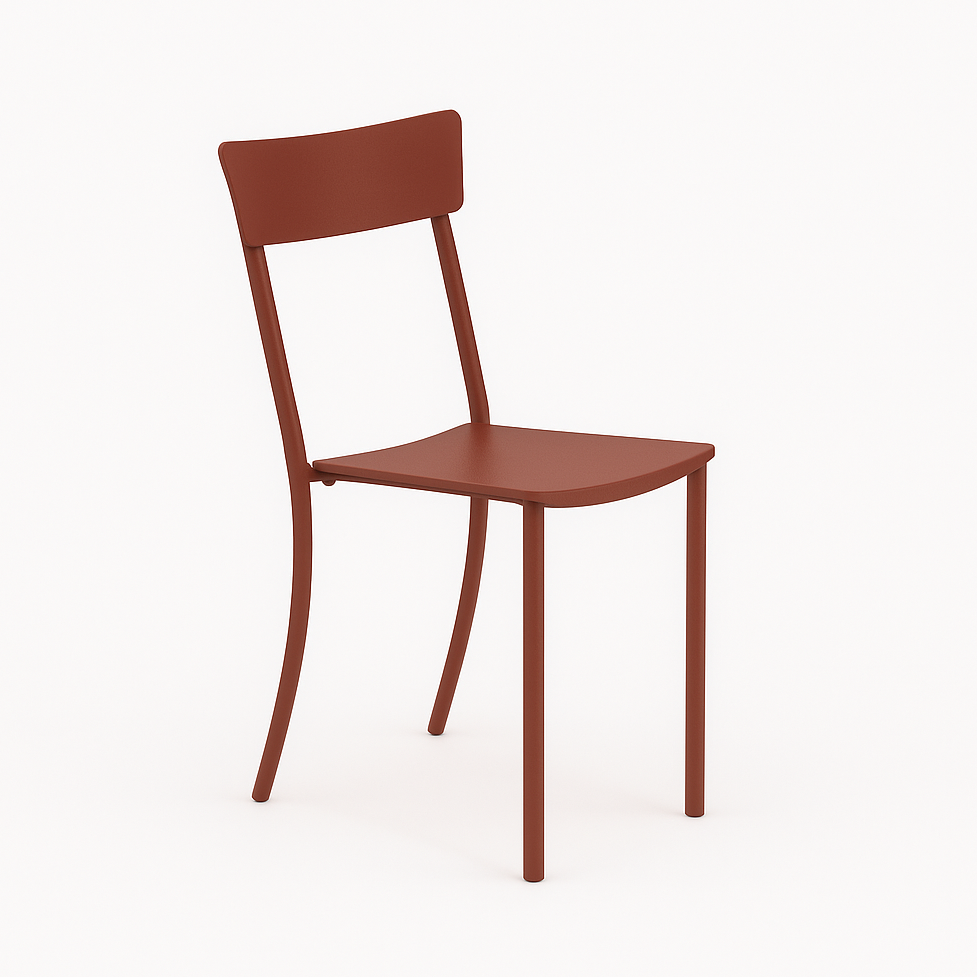 krzesło Mogan, krzesło Vermobil, krzesło stalowe, krzesło sztaplowane, krzesło outdoorowe, krzesło ogrodowe, krzesło tarasowe, krzesło do ogródka restauracyjnego