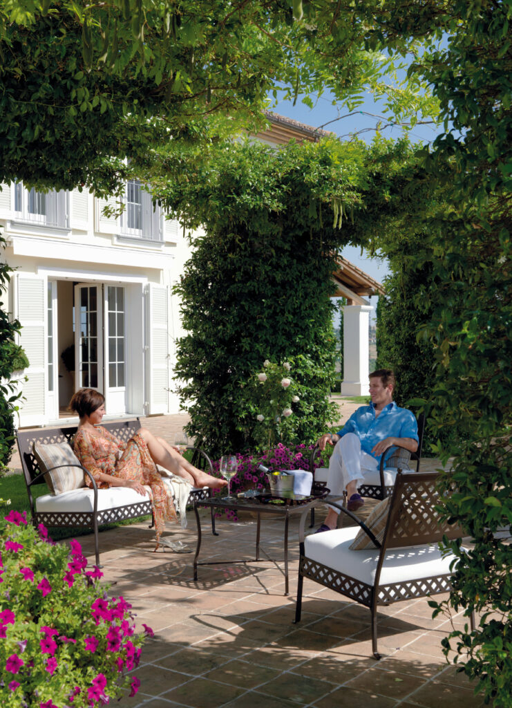 stolik kawowy Springtime, stolik kawowy Vermobil, stolik kawowy outdoorowy, stolik na taras, stolik ogrodowy, stolik metalowy