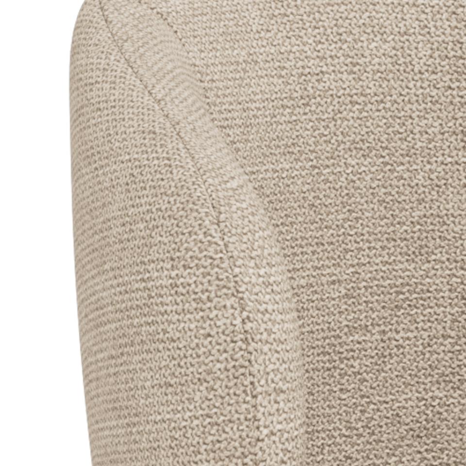 hoker Eleanor, hoker Actona, hoker tapicerowany, hoker obrotowy, hoker do jadalni, hoker do kuchni, nowoczesny hoker, beżowy hoker