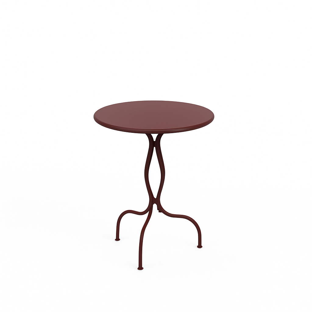 stolik Rondo, stolik Vermobil, stolik metalowy, stolik outdoorowy, stolik do kawiarni, stolik tarasowy, stolik do restauracji, nowoczesny stolik