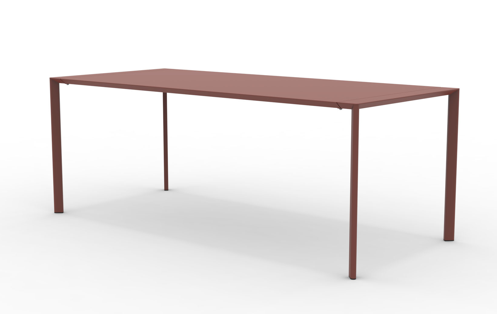 stół Fox, stół Vermobil, stół stalowy, stół outdoorowy, stół odporny na warunki atmosferyczne, stół tarasowy