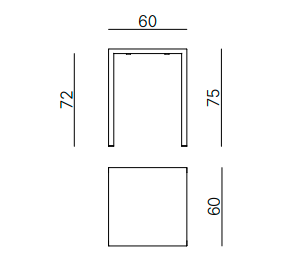 stół Quatris, stół Vermobil, stół tarasowy, stół outdoorowy, stół odporny na warunki atmosferyczne, stół stalowy, stół sztaplowany