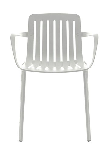krzesło Plato, krzesło Magis, krzesło aluminiowe, krzesło sztaplowane, krzesło outdoorowe, krzesło odporne na warunki atmosferyczne, krzesło tarasowe