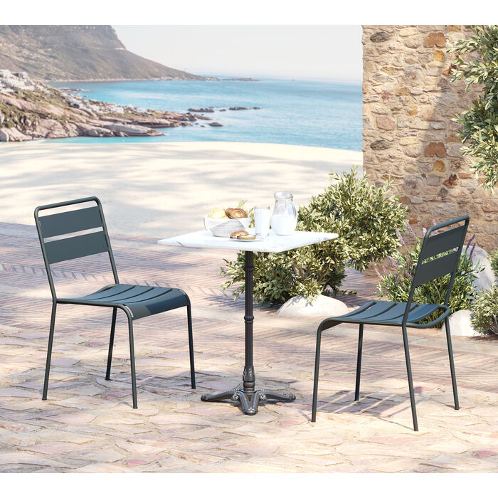 stolik Bistro Kaffeehaus, stolik Kare, stolik bistro, stolik marmurowy, stolik do kawiarni, stolik do restauracji, stolik outdoorowy