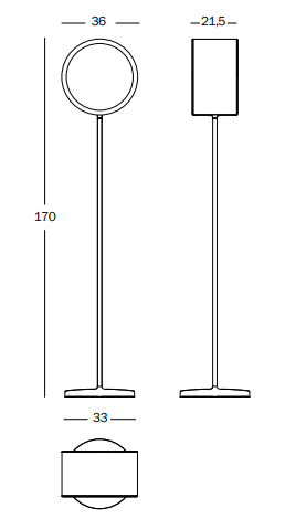 lampa Lost, lampa Magis, lampa podłogowa, lampa minimalistyczna, lampa stojąca, lampa do salonu, nowoczesna lampa