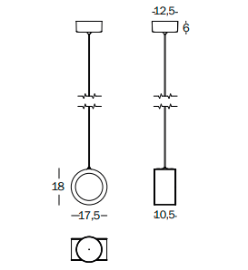 lampa Lost, lampa Magis, lampa wisząca, lampa minimalistyczna, lampa sufitowa, lampa do salonu, nowoczesna lampa