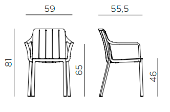 stół Tevere, stół rozkładany, krzesło Tiberina, zestaw Tevere i Tiberina, zestaw mebli ogrodowych, zestaw mebli tarasowych, meble outdoorowe, meble ogrodowe