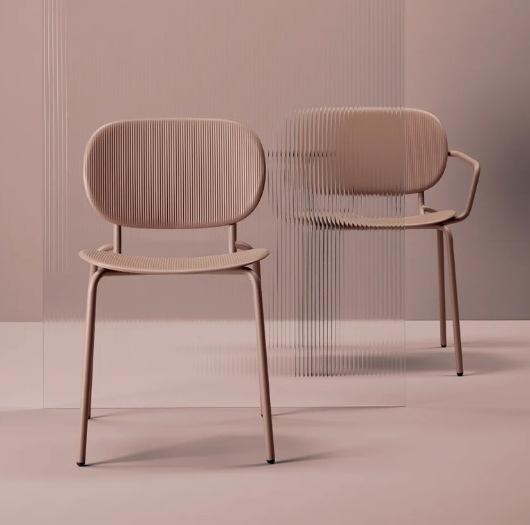 krzesło Si-si Vibes, krzesło Scab Design, krzesło sztaplowane, krzesło outdoorowe, krzesło do jadalni, krzesło tarasowe
