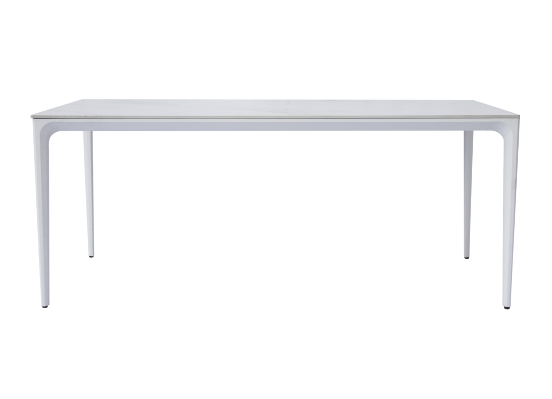 stół Alghero, stół tarasowy, stół Greenwood, stół aluminiowy, stół imitacja kamienia, stół outdoorowy