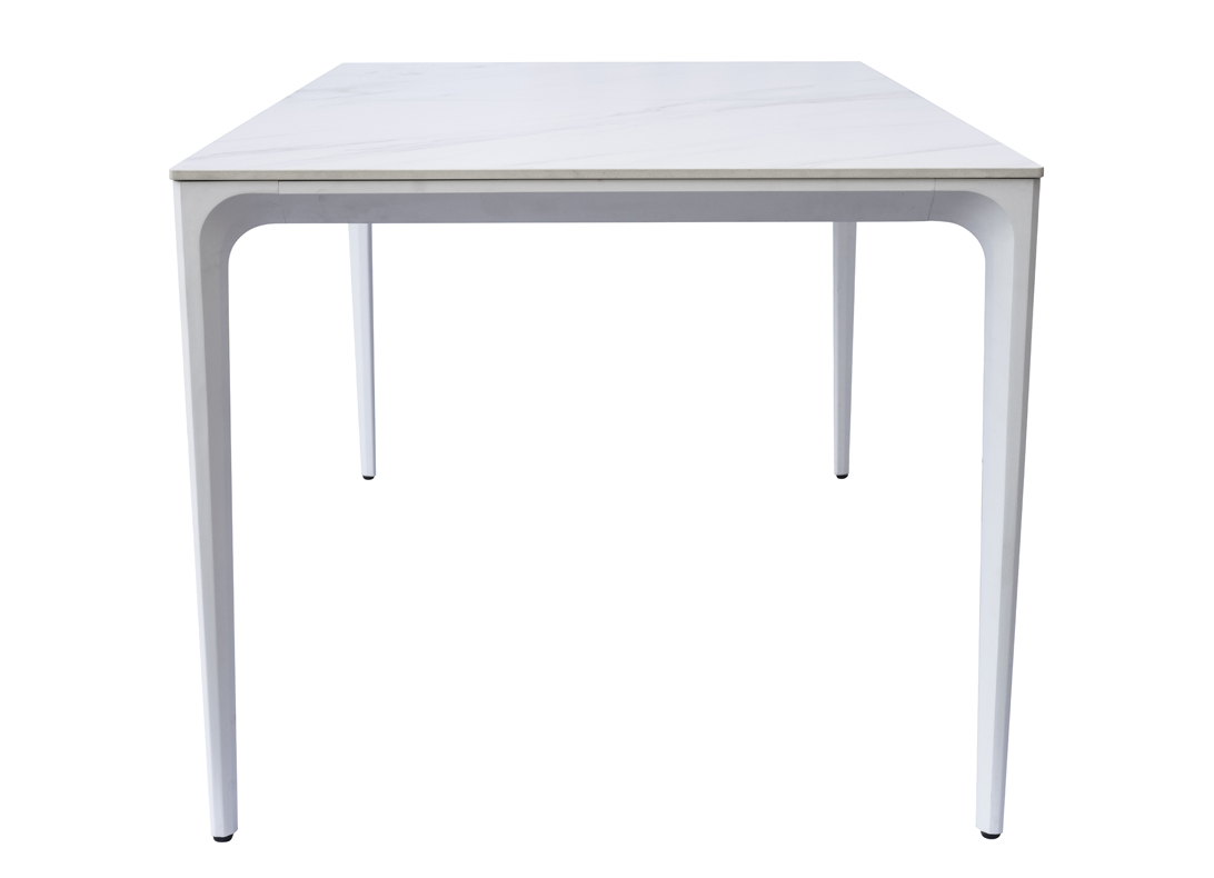 stół Alghero, stół tarasowy, stół Greenwood, stół aluminiowy, stół imitacja kamienia, stół outdoorowy