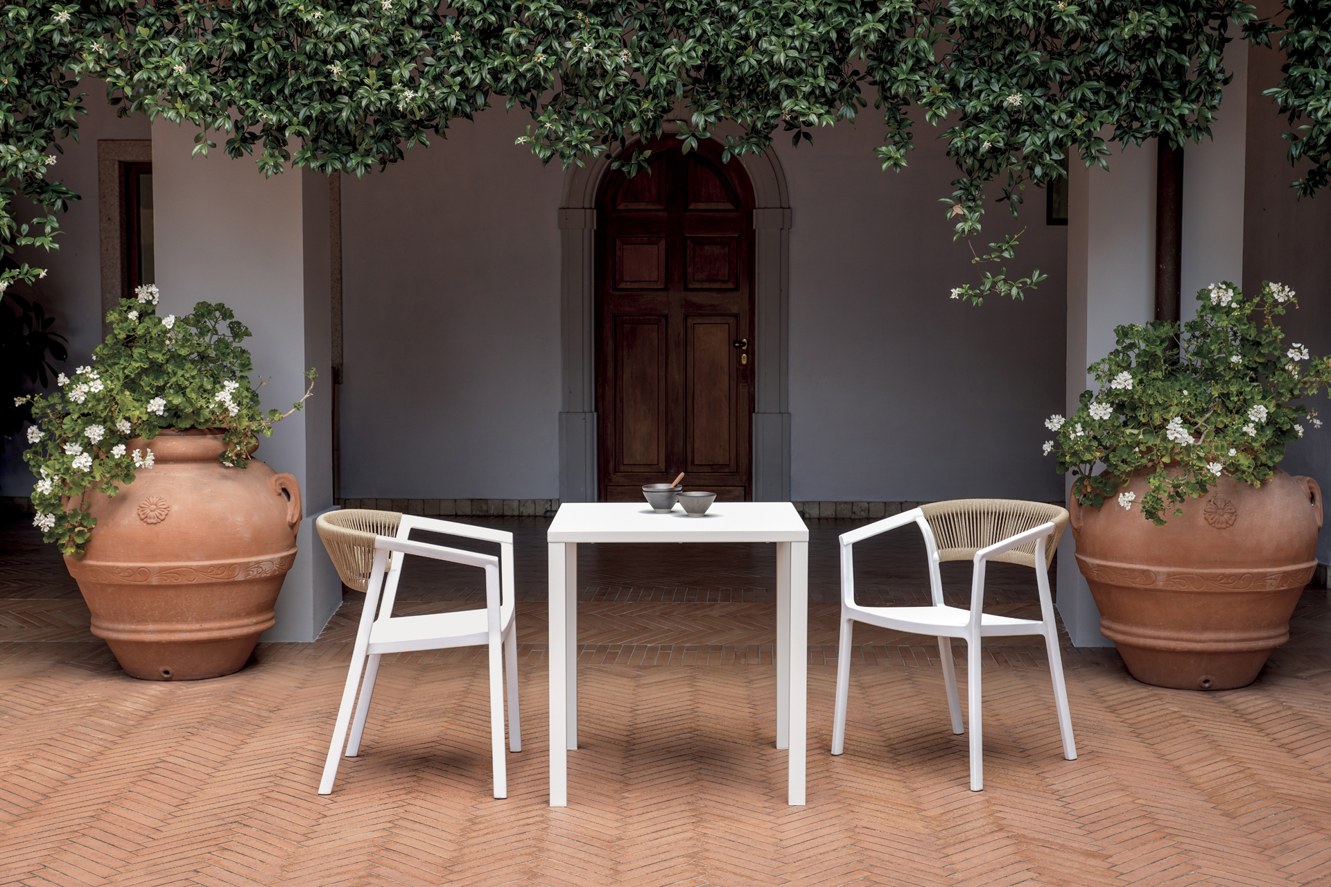 stół Garda, Greenwood, stół metalowy, stół outdoorowy, stół HoReCa, stół do restauracji