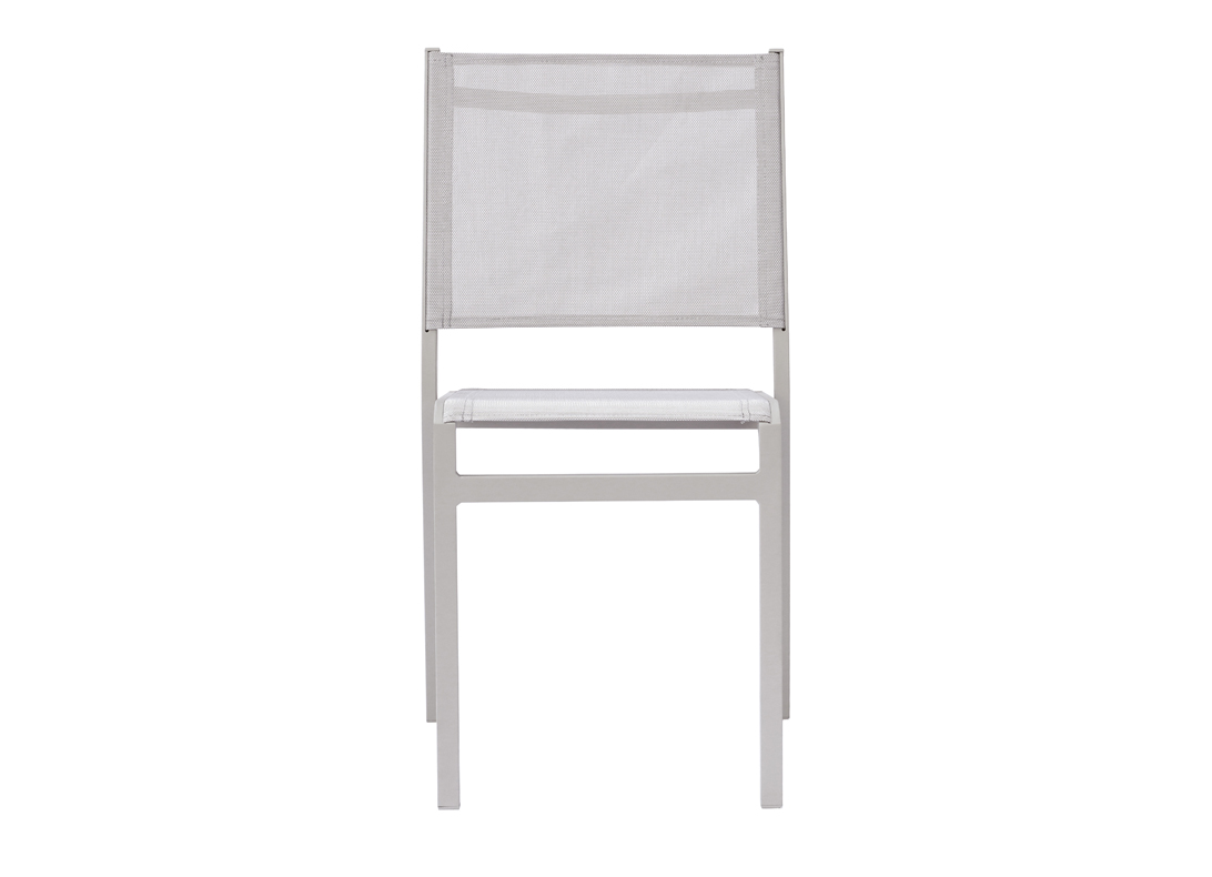 krzesło Pola, krzesło aluminiowe, krzesło sztaplowane, krzesło outdoorowe, krzesło na taras, meble ogrodowe