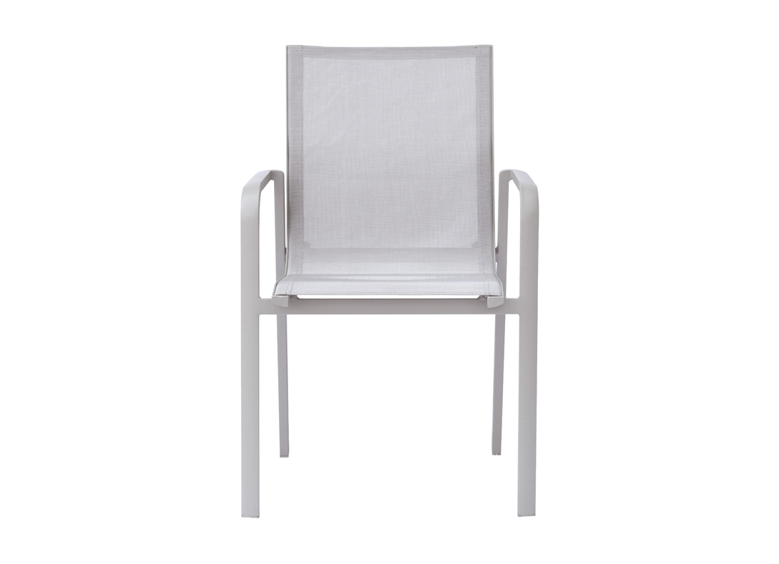 krzesło Samo, krzesło aluminiowe, krzesło sztaplowane, krzesło outdoorowe, krzesło na taras, meble ogrodowe