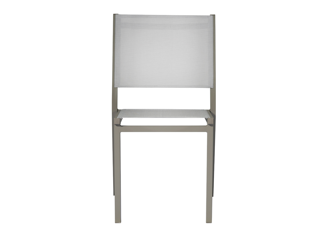 krzesło Elba, krzesło aluminiowe, krzesło sztaplowane, krzesło outdoorowe, krzesło na taras, meble ogrodowe