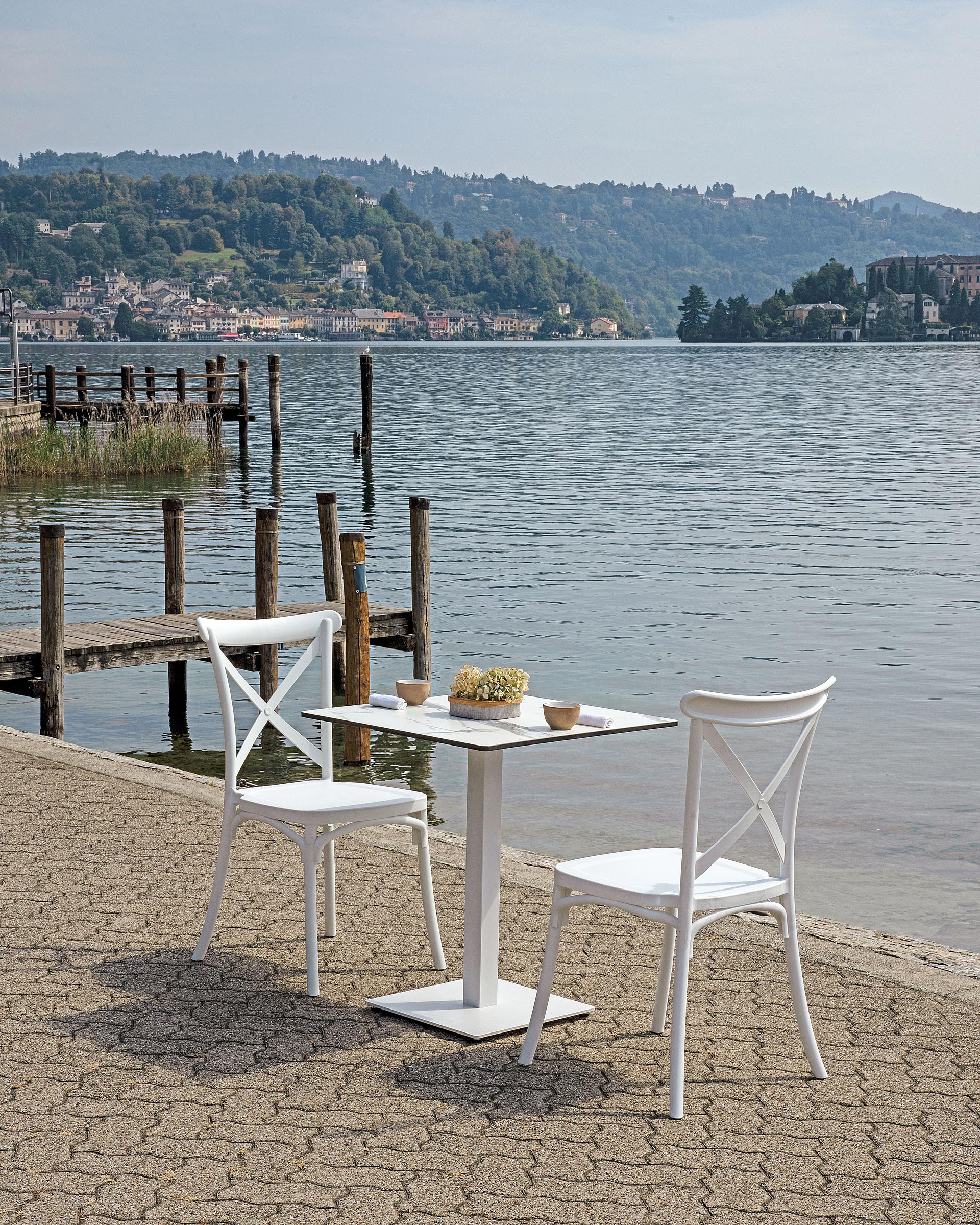 krzesło Trattoria, krzesło Greenwood, krzesło z tworzywa, krzesło z polipropylenu, krzesło outdoorowe, krzesło sztaplowane