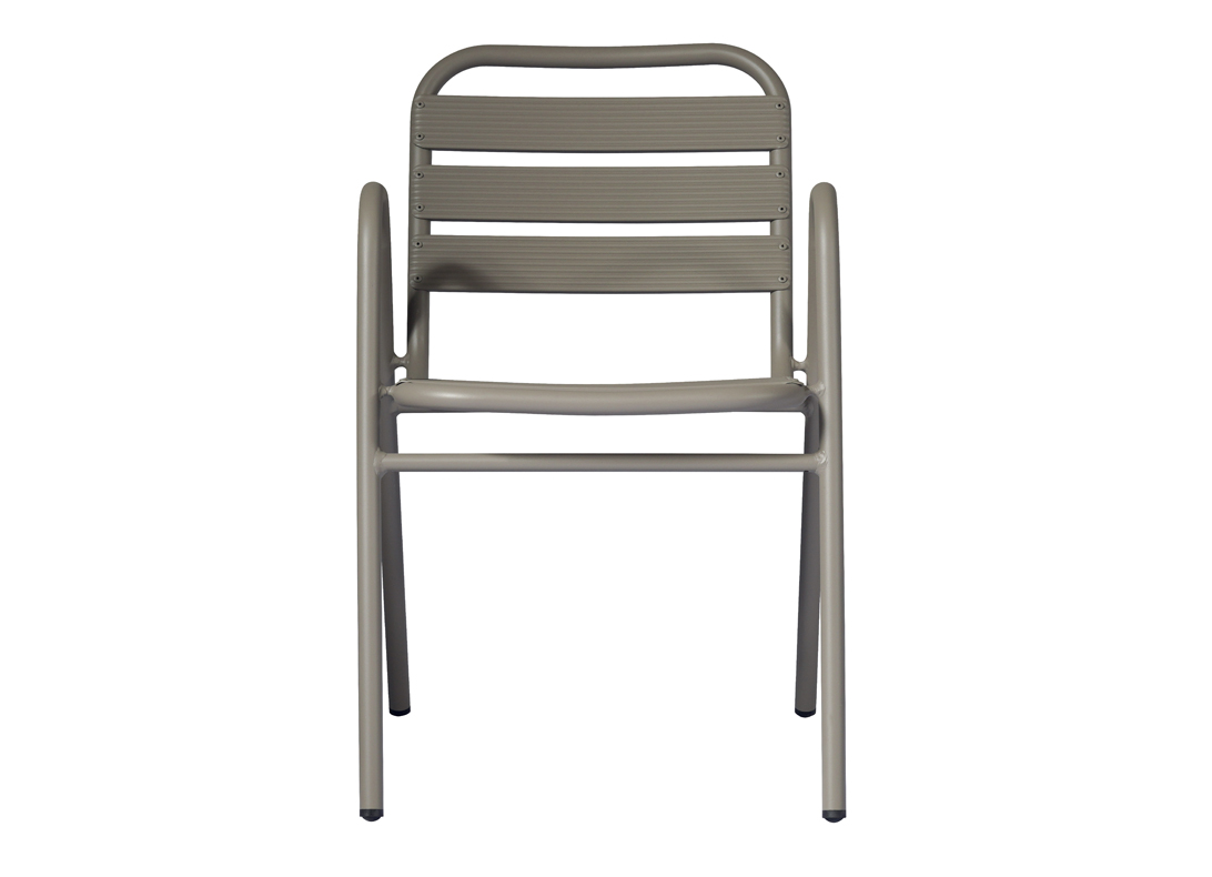 krzesło Calipso, krzesło aluminiowe, krzesło sztaplowane, krzesło outdoorowe, krzesło na taras, meble ogrodowe
