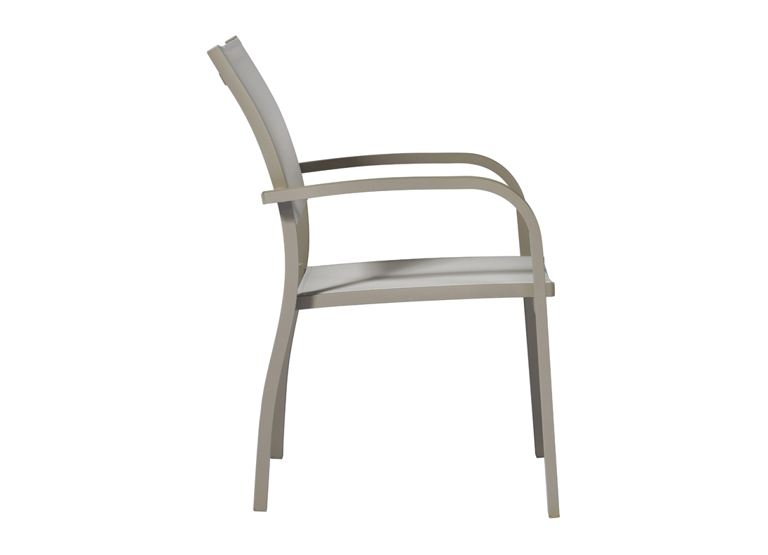 krzesło Viareggio, krzesło aluminiowe, krzesło sztaplowane, krzesło outdoorowe, krzesło na taras, meble ogrodowe