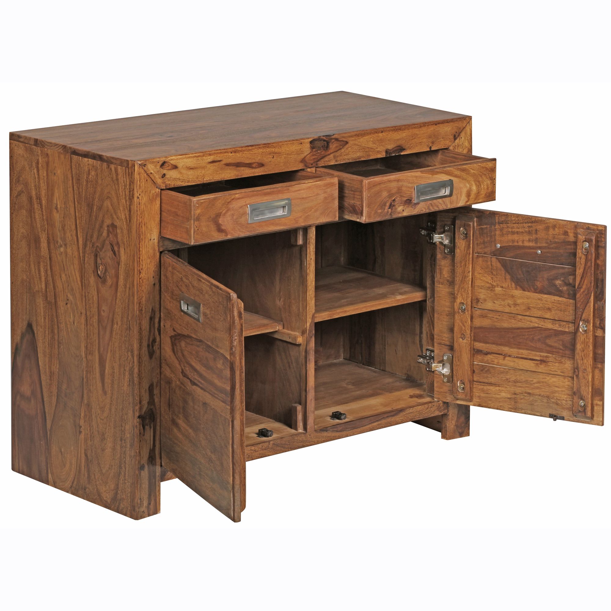 komoda Gracia, komoda Wohnling, komoda z drewna sheesham, komoda drewniana, komoda do salonu