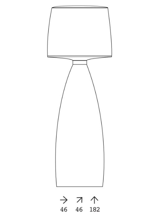 lampa Vela, lampa Plust, lampa z tworzywa, lampa outdoorowa, lampa na taras, lampa odporna na warunki atmosferyczne, meble ogrodowe, meble HoReCa